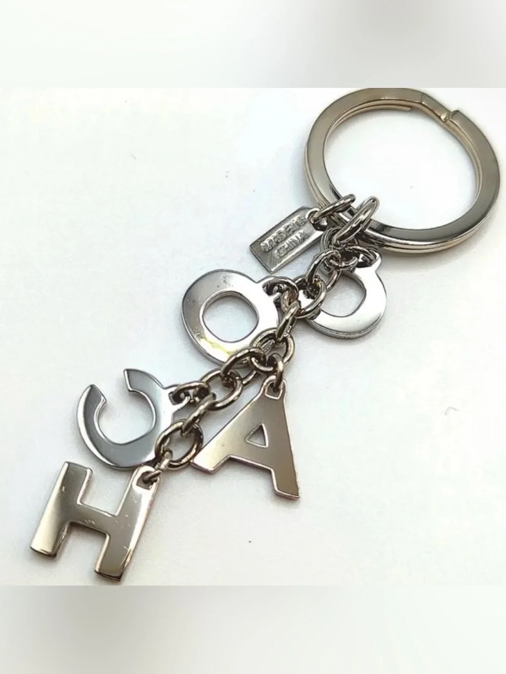RARE Coach Rhinestone Dangle Keychain Authentic NWOT “HARD TO FIND